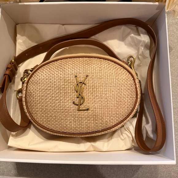 YSL Raffia Camera bag - Picture 2 of 11